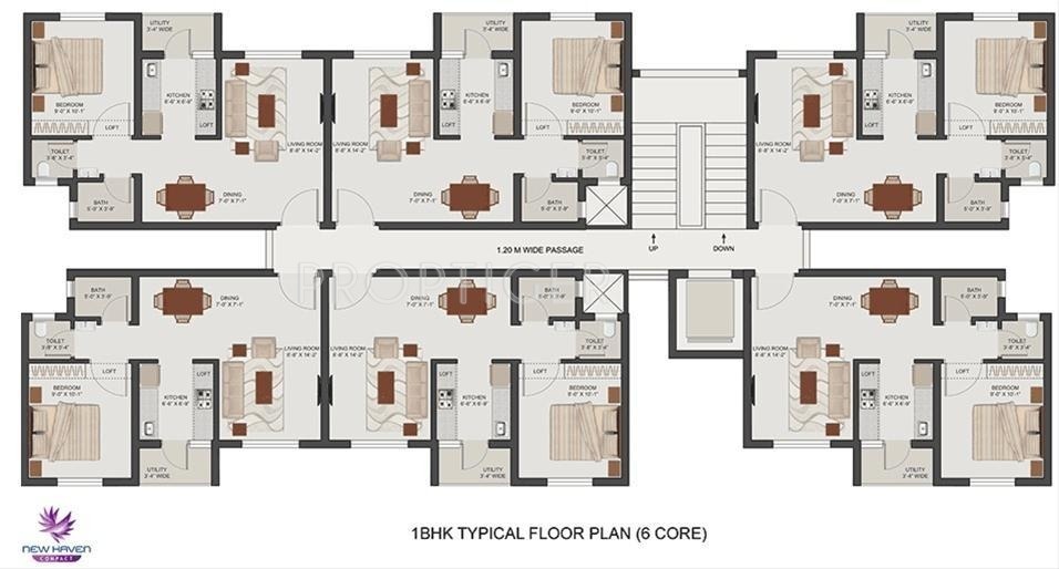 Images for Cluster Plan of TATA New Haven Compact