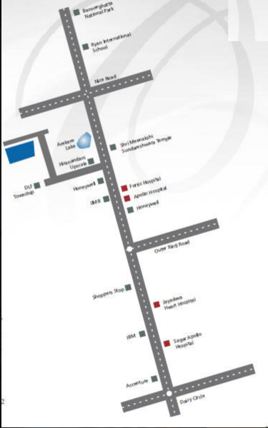  opal akshaya Location Plan