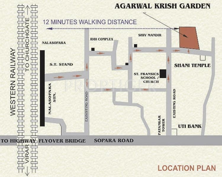 Images for Location Plan of Agarwal Krish Garden