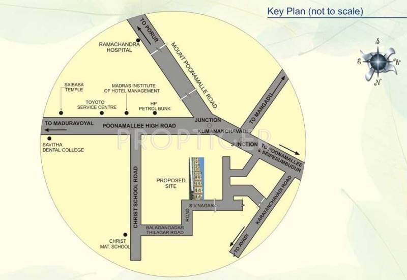 MS Foundations Mitra Location Plan