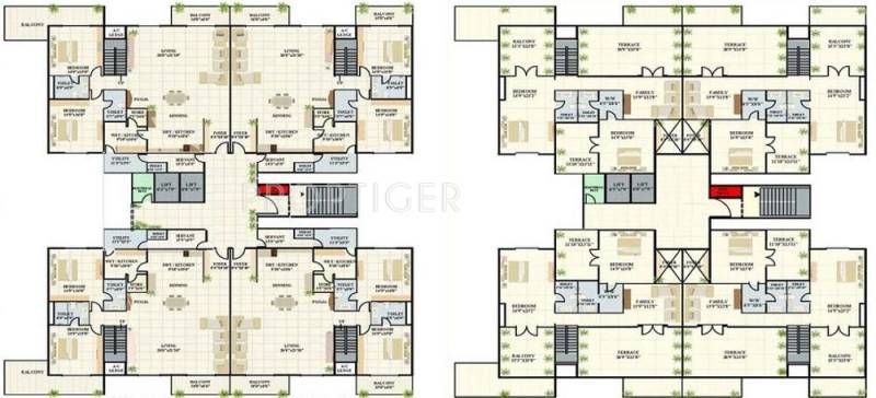 Images for Cluster Plan of NR Orchid Gardenia