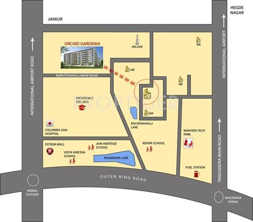 Images for Location Plan of NR Orchid Gardenia orchid-gardenia Images for Location Plan of NR Orchid Gardenia