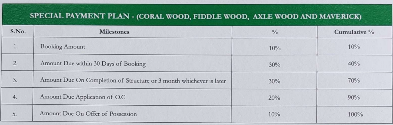 mywoods-phase-2 Subvention Scheme Payment Plan
