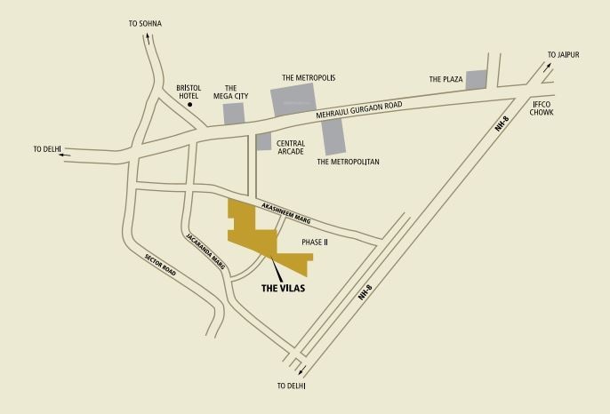  the vilas Location Plan