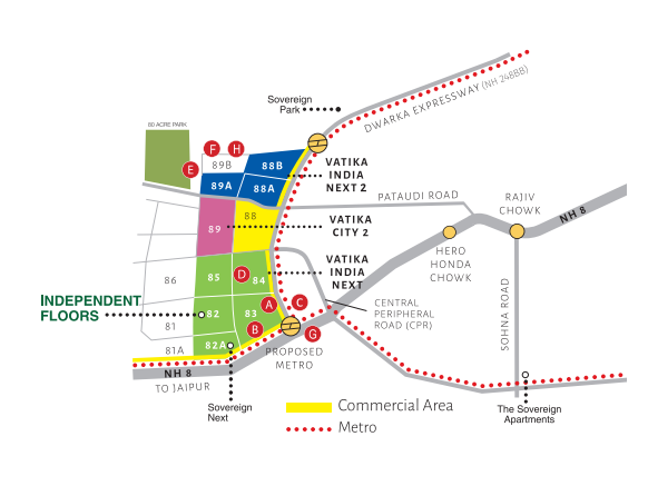  independent-floors Location Plan