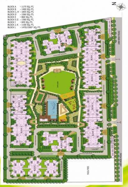  gaur-city-1st-avenue Master Plan