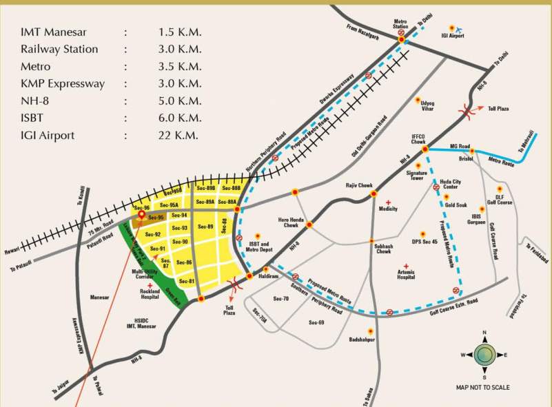  kshitij affordable housing Location Plan