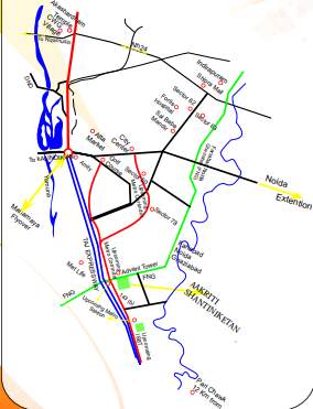  akriti shantiniketan Location Plan