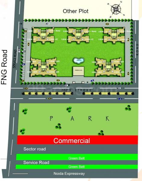  akriti-shantiniketan Master Plan