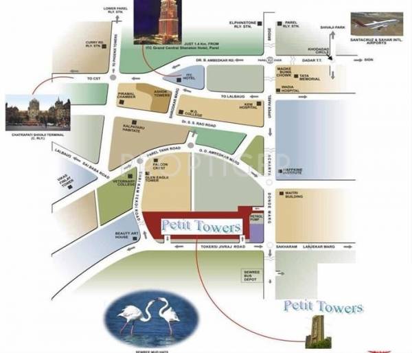 Images for Location Plan of TATA Petit Towers