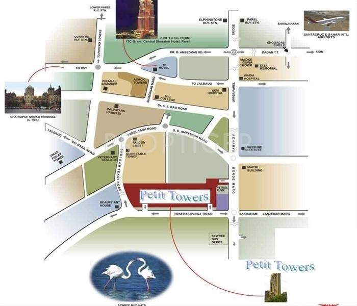 Images for Location Plan of TATA Petit Towers