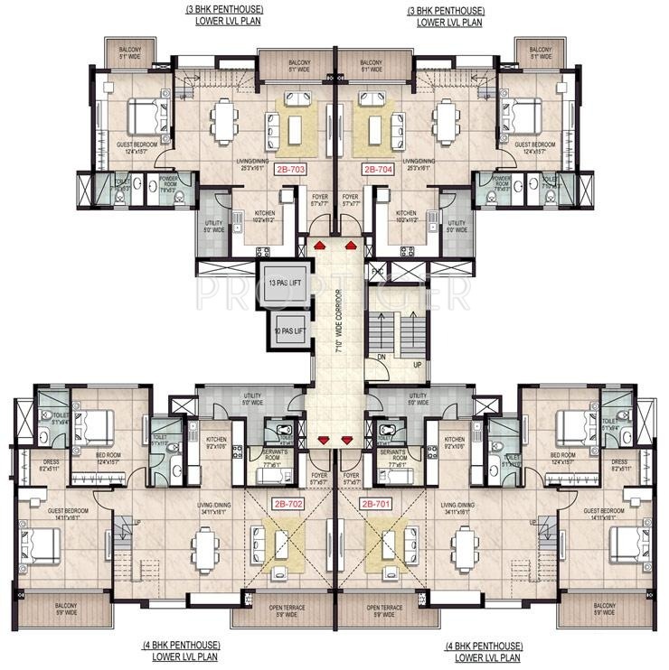 arista Tower 2B Cluster Plan