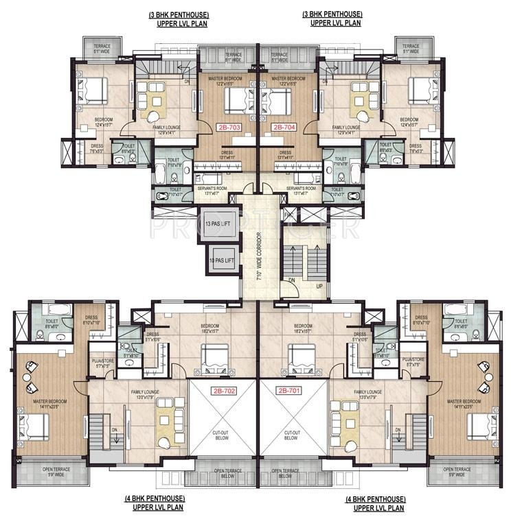 arista Tower 3A Cluster Plan
