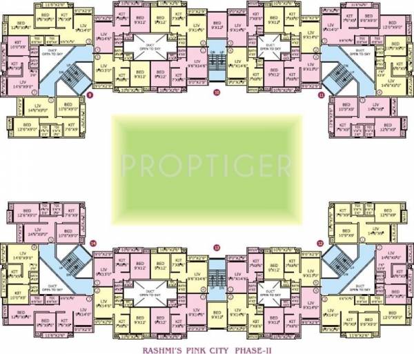 Images for Cluster Plan of Rashmi Pink City Images for Cluster Plan of Rashmi Pink City