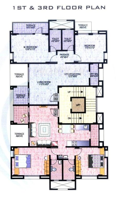 Images for Cluster Plan of Beharay Arjun Residency