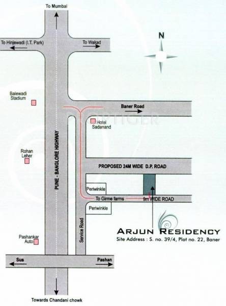 Images for Location Plan of Beharay Arjun Residency