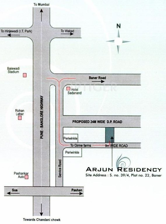 Images for Location Plan of Beharay Arjun Residency