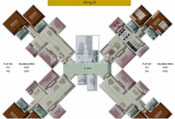 callisto Wing B Cluster Plan