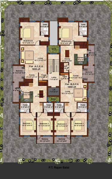 Images for Cluster Plan of KCee Anugraham Images for Cluster Plan of KCee Anugraham