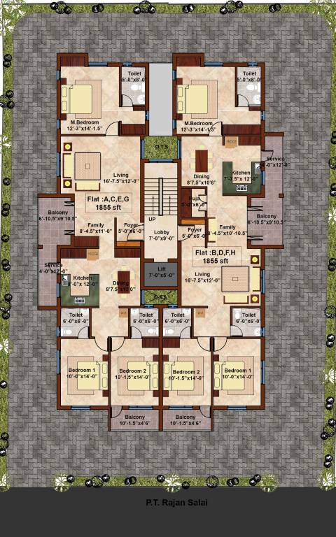 Images for Cluster Plan of KCee Anugraham