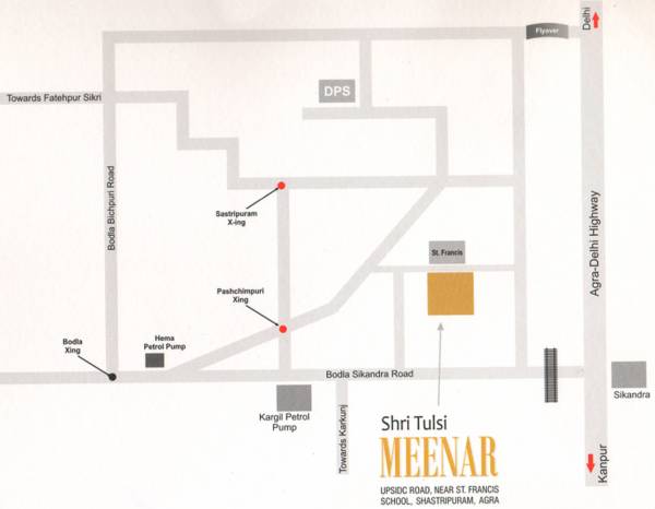 Images for Location Plan of Tulsi Shri Tulsi Meenar