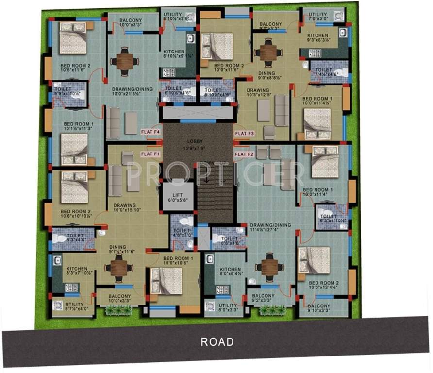 Images for Cluster Plan of Sumangali Residences Gardenia