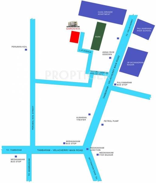 Location Plan Sumangali Residences Gardenia Location Plan