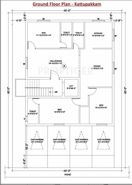 Images for Cluster Plan of Revathy Kattupakkam