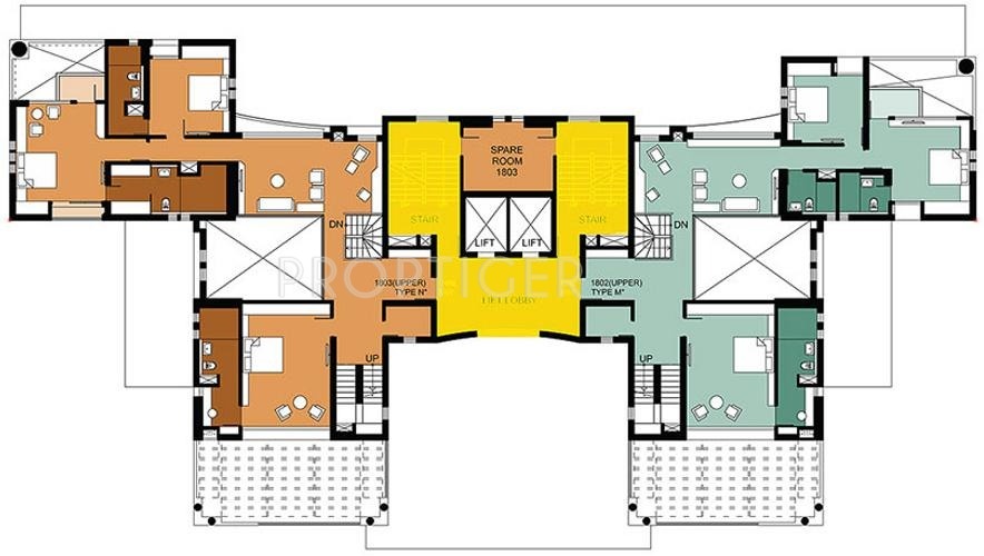 Images for Cluster Plan of Ambuja Neotia Upohar