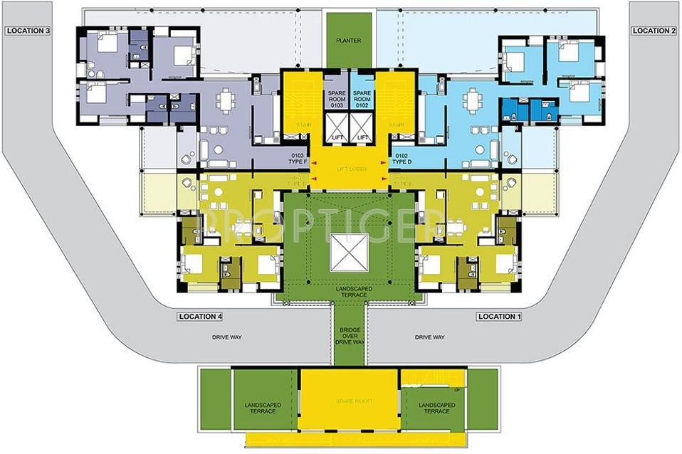 Images for Cluster Plan of Ambuja Neotia Upohar