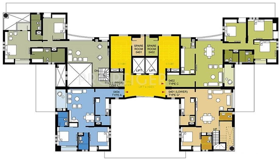 Images for Cluster Plan of Ambuja Neotia Upohar