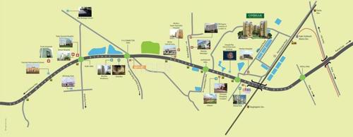  upohar Images for Location Plan of Ambuja Neotia Upohar