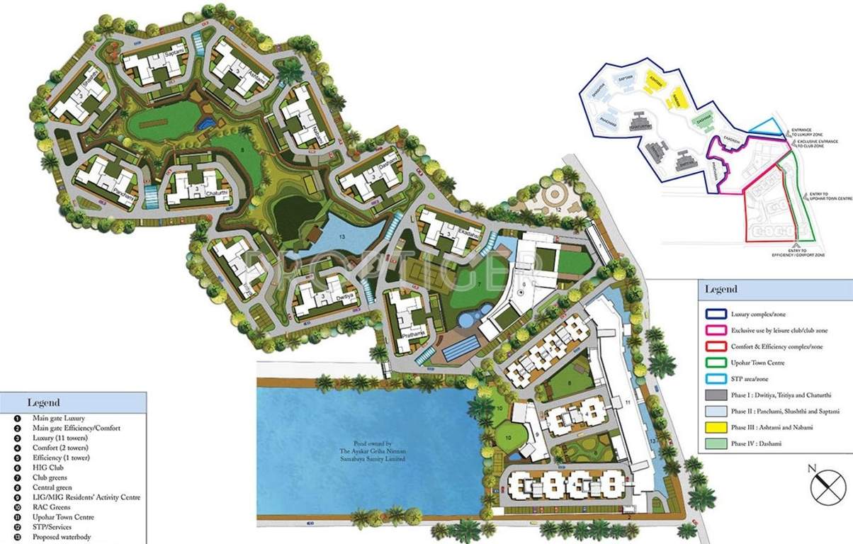  upohar Images for Master Plan of Ambuja Neotia Upohar