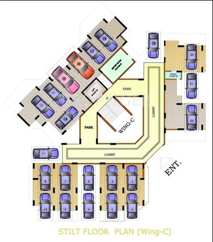  mira-darshan Images for Cluster Plan of Mayfair Mira Darshan