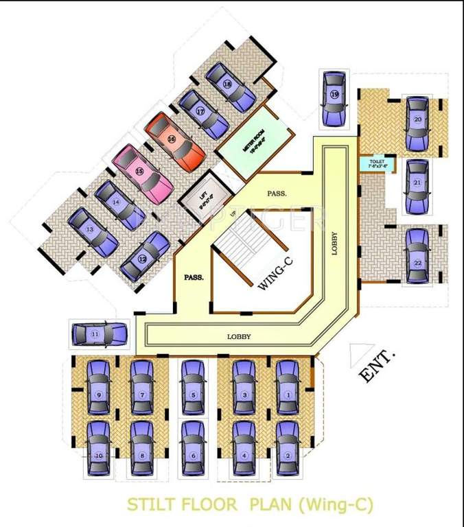  mira darshan Images for Cluster Plan of Mayfair Mira Darshan