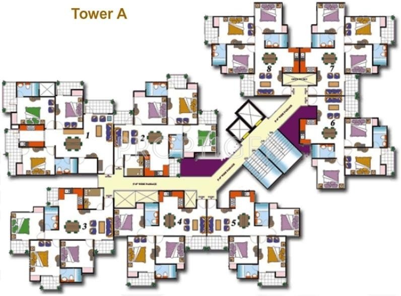 Images for Cluster Plan of High End Infratech Paradise