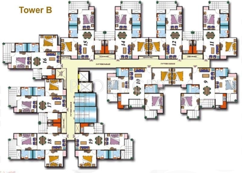 Images for Cluster Plan of High End Infratech Paradise