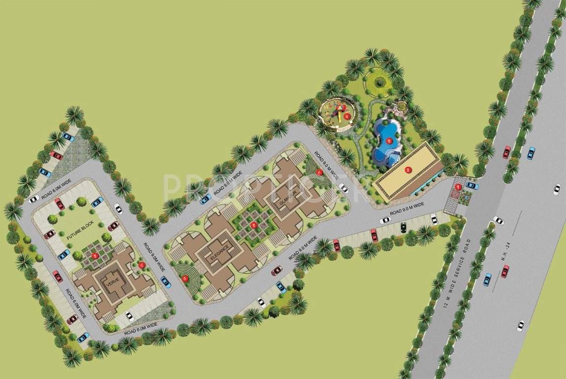 tanushree Images for Layout Plan of Ansal Tanushree