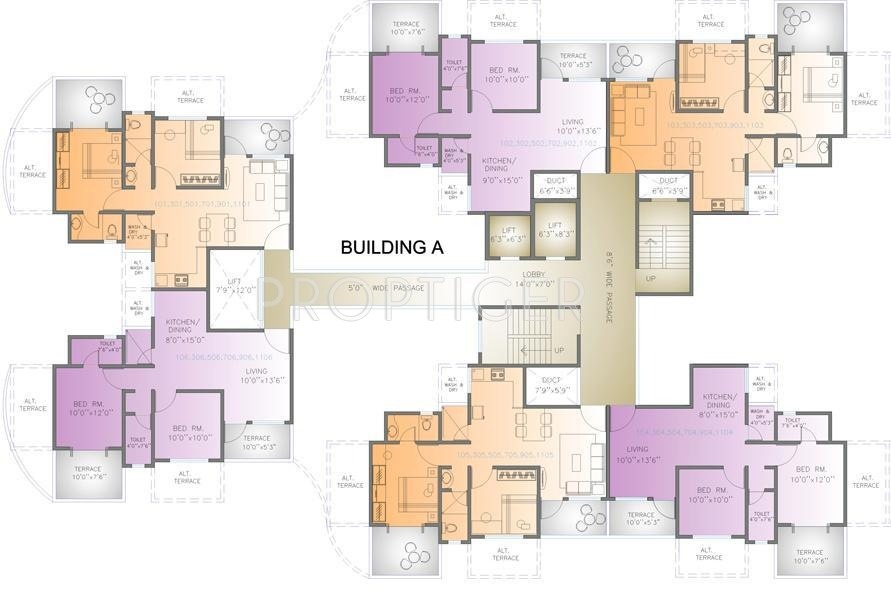 Images for Cluster Plan of Maruti Central Park Residences