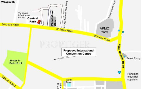 Images for Location Plan of Maruti Central Park Residences Images for Location Plan of Maruti Central Park Residences