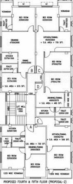 Images for Cluster Plan of D G Oishi Tower