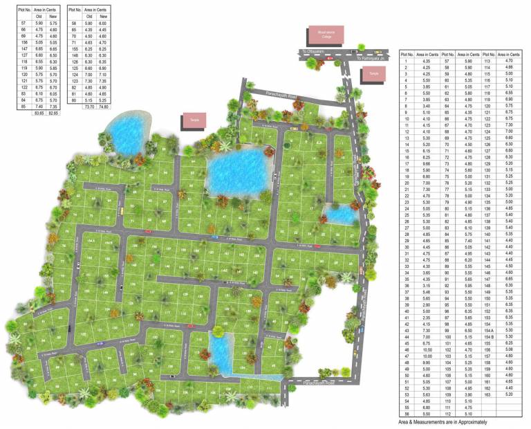 Images for Layout Plan of Chathamkulam Green Valley