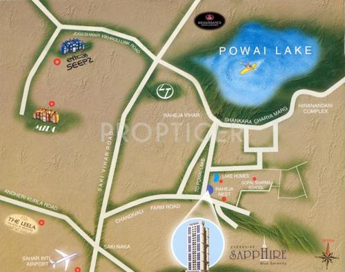  sapphire Images for Location Plan of Evershine Sapphire