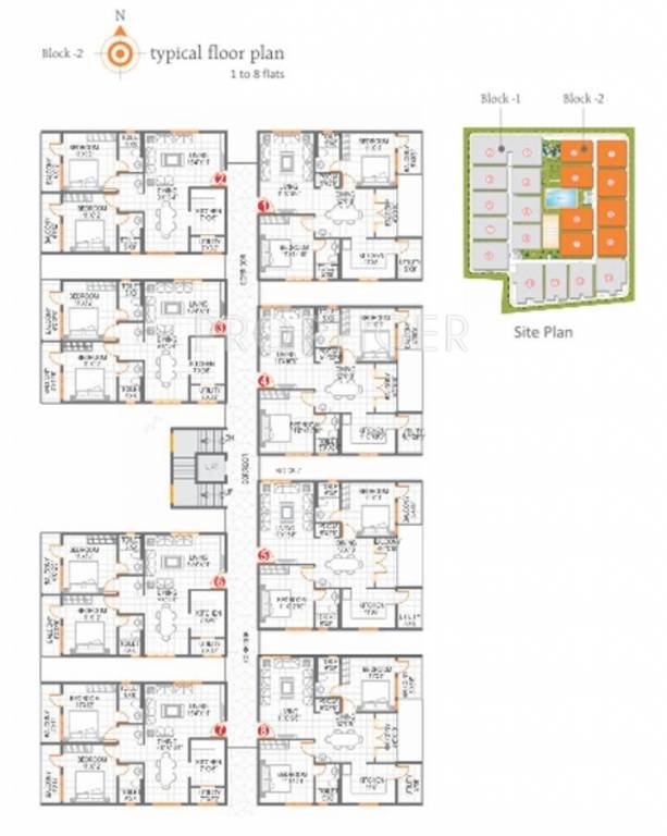  sowmya sarovar Block II Cluster Plan