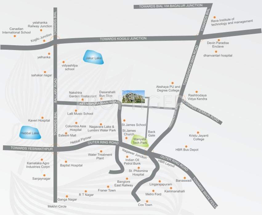  sowmya sarovar Images for Location Plan of Aakruthi Sowmya Sarovar