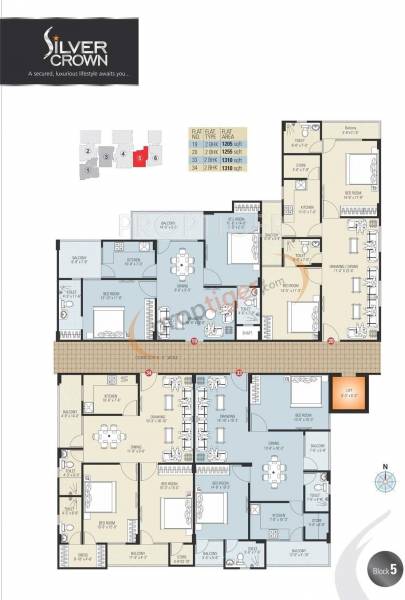 Images for Cluster Plan of Vardhman Silver Crown Images for Cluster Plan of Vardhman Silver Crown