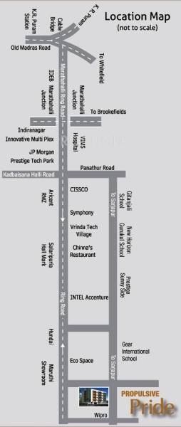 Propulsive Constructions Pride Location Plan