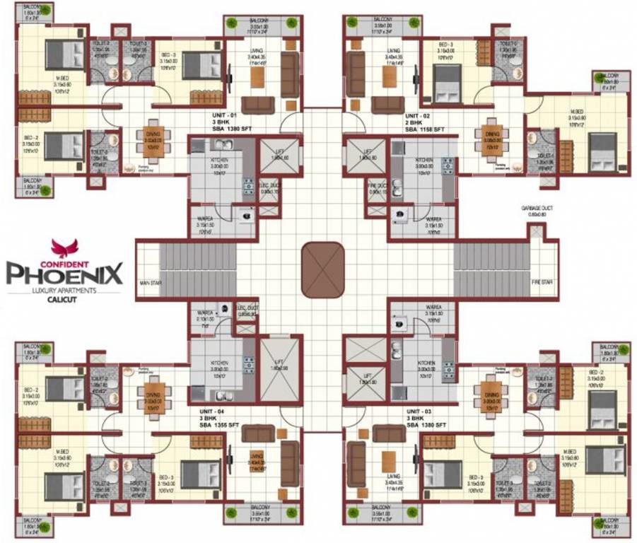 phoenix Images for Cluster Plan of Confident Phoenix