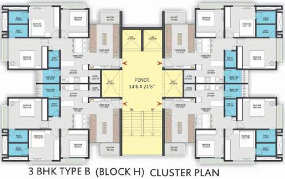 shree vishnudhara gardens Images for Cluster Plan of Art Shree Vishnudhara Gardens