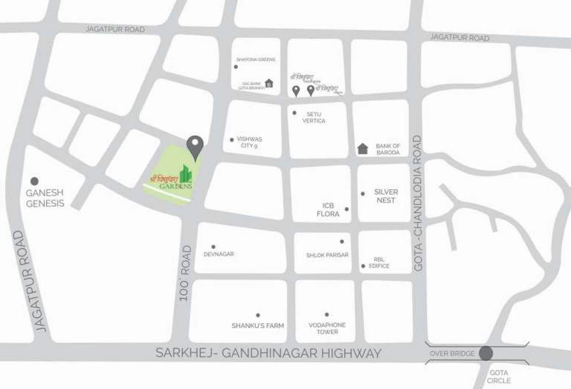 shree vishnudhara gardens Images for Location Plan of Art Shree Vishnudhara Gardens